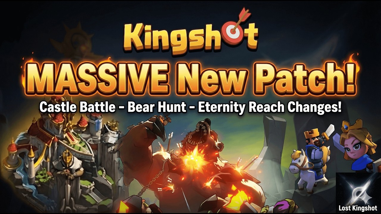 ОГРОМНОЕ новое обновление! 🔥📣 Обновления для битвы за замок!? Лучшее новое обновление в #kingshot...