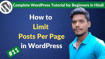 How To Limit Posts Per Page In WordPress | Limit Post Page In WordPress
