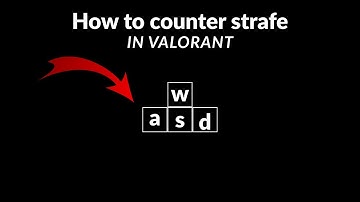 How to counter strafe in Valorant