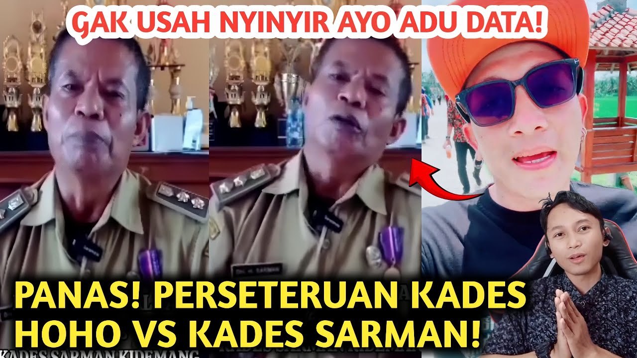 PANAS! Perseteruan Kades Hoho vs Kades Sarman! Mana Ada Bangun Desa pke Duit Pribadi?