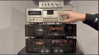 Pioneer Super Cassette Deck Showdown Ct-95 Vs Ct-91 Vs Ct-A9X