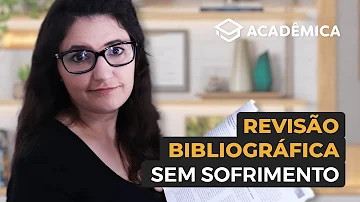 O que é revisão bibliográfica de um projeto de pesquisa?