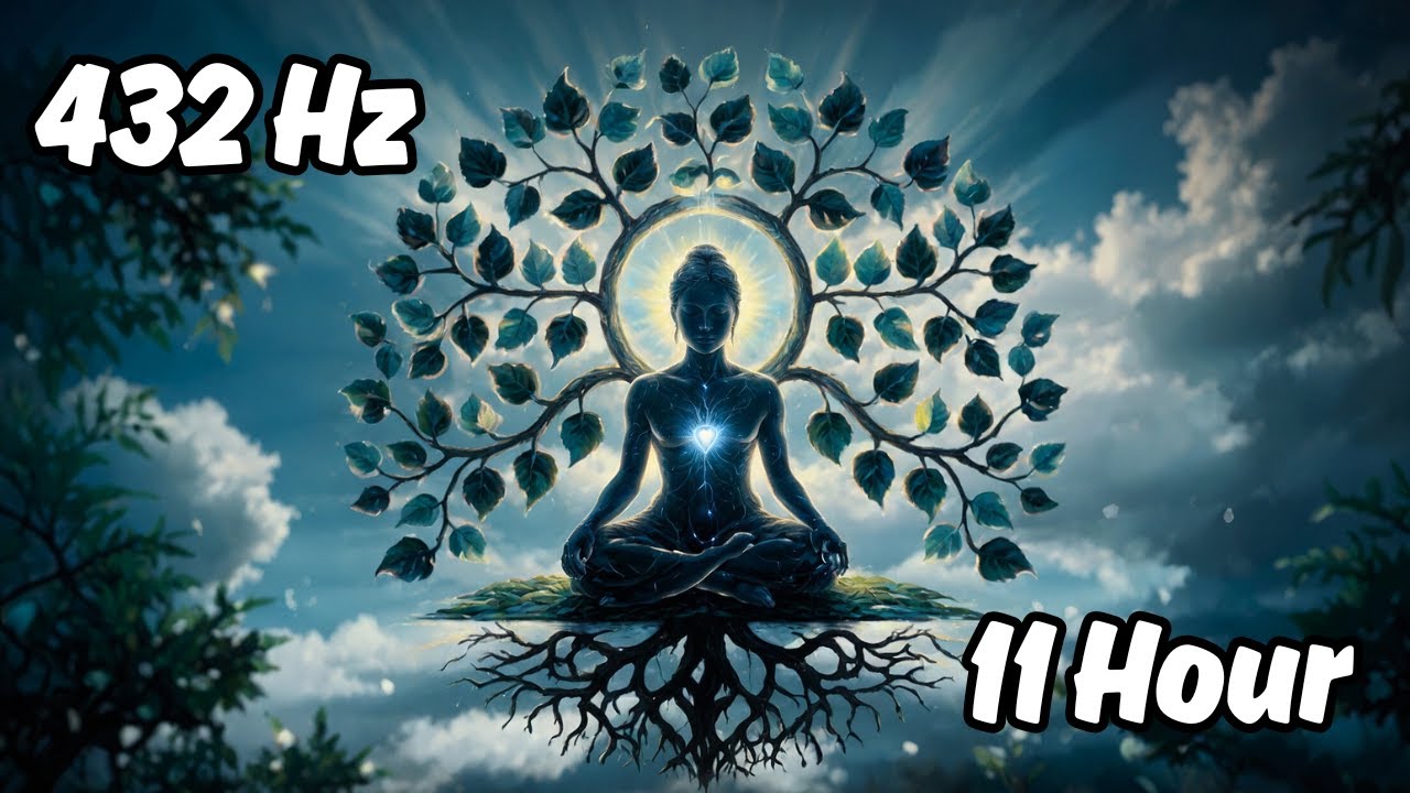 Heal Your Nervous System | 432 Hz Deep Sleep Music for 11 Hours of ...