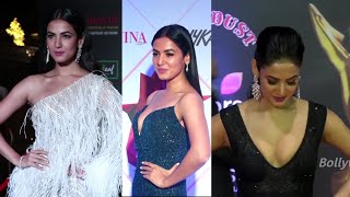 Sonal Chauhan Bollywood Diva Looking Hot In Backless & Deepneckline  Dress At Award Shows, Events