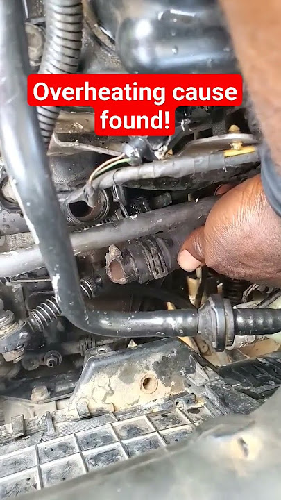 overheating cause found! #overheating #overheat #carrepair #car #carcare #overwatch2