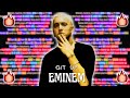 Eminem  git up  rhymes highlighted