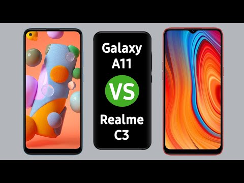 Galaxy A11 VS Realme C3 -               