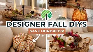10 High End Dollar Tree Fall DIYs That Look Expensive!