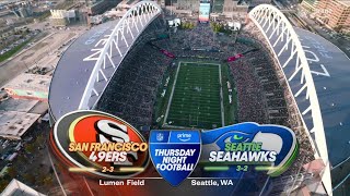 Thursday Night Football on Prime intro SF SEA 2024