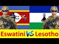 Eswatini VS Lesotho Comparison of the armed forces 2020