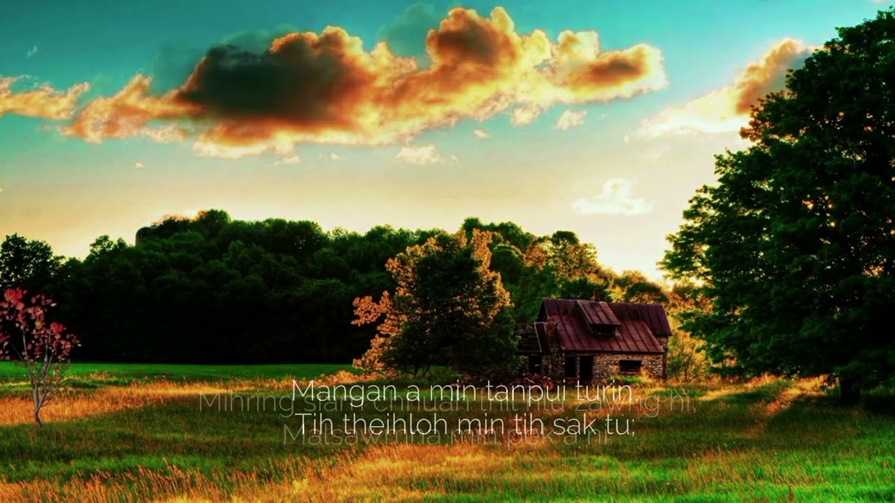 Aw Lalpa lawmthu kan hrilh che. Karaoke Lyrics Video. Hmeichhe Key.