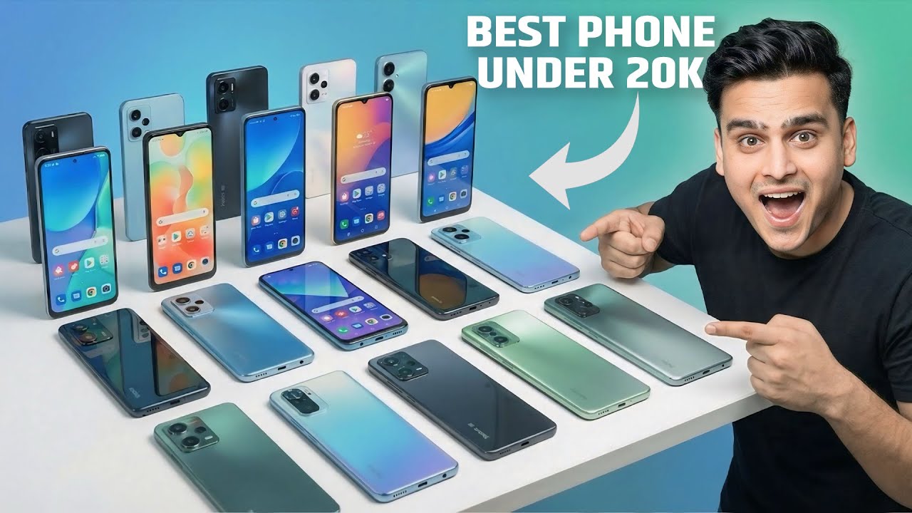 Best Phones Under ₹20,000 (2025) 🔥 Top 5 Phones Under 20000