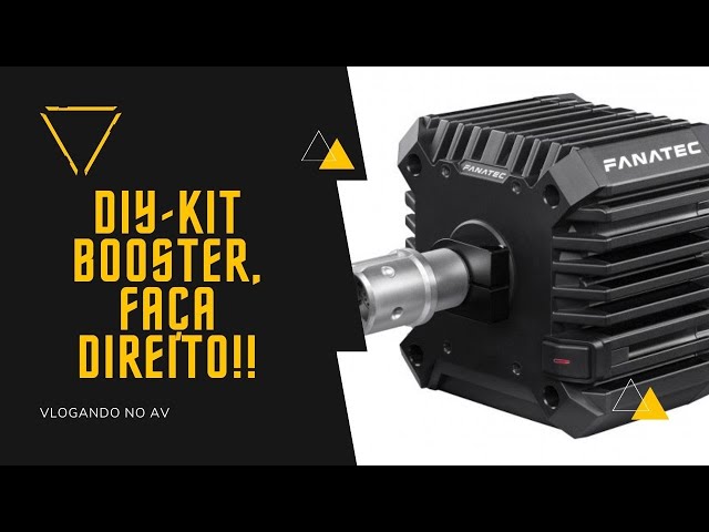 FANATEC CSL DD KIT BOOSTER 8NM - DIY, Vale o Risco? - YouTube