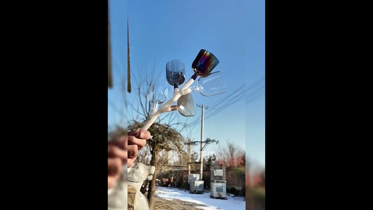 Quartz Crystal Singing Sound Tree - Sound Healing, Meditation & Yoga