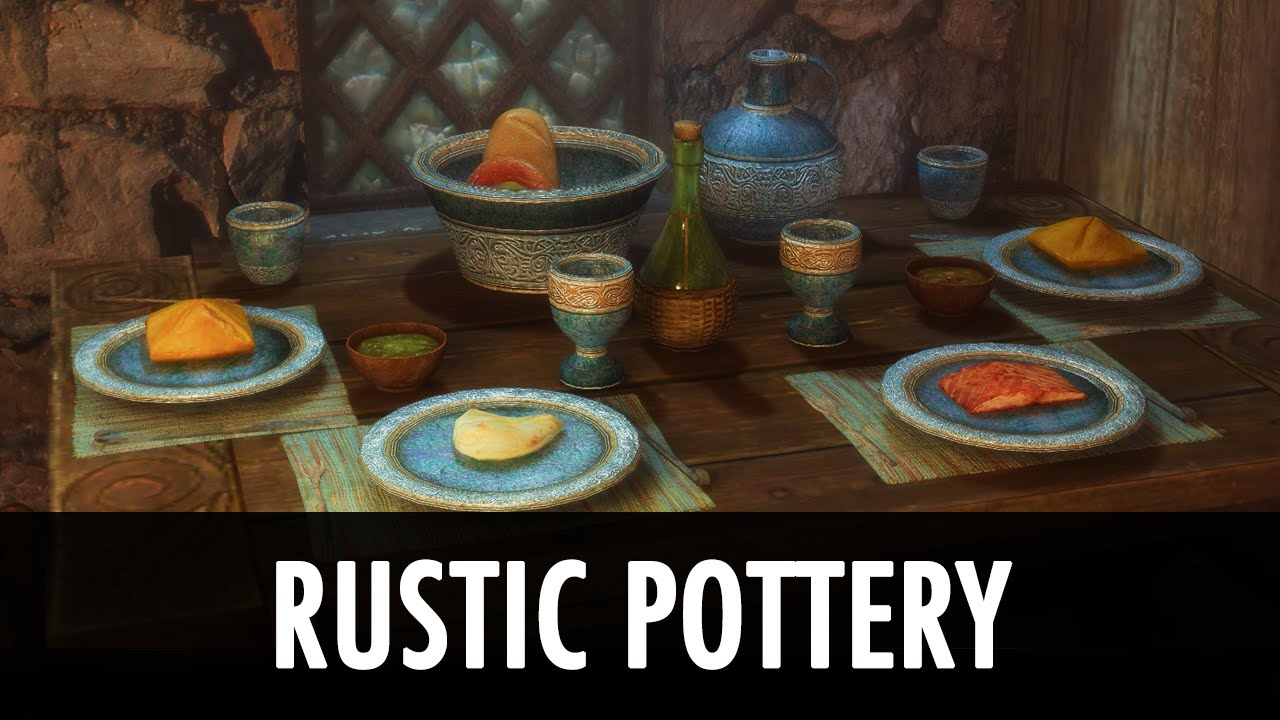 Skyrim Mod Spotlight: Rustic Pottery - YouTube