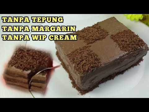 Video: Kue Coklat Dipanggang Tanpa Tepung