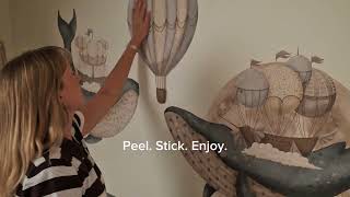 Watercolor Nursery Wall Decals — Peel & Stick Room Transformation ✨ NulaLunaCrafts screenshot 3