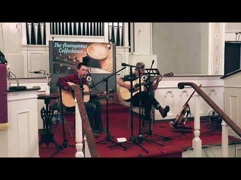 BURDS & CARROLL "Randall Collins" (Norman Blake cover) Anonymous Coffeehouse Lebanon NH Apr 8, 2023