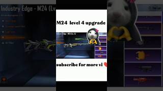 M24 upgrade #bgmi ❤️#like