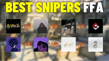 FFA vs BEST CODM Snipers (JesusCanSaveU,  Heaven, Hanzu, Zeke, Supremeh, Naarkz, Space, Balance)