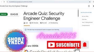 Arcade Quiz:Security Engineer Challenge #googlecloud #google #swags #arcade #subscribe #trending