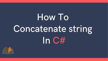 How to Concatenate string in C#