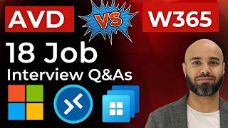 Azure Virtual Desktop vs Windows 365 | 18 Interview Questions for IT Jobs Net Worth