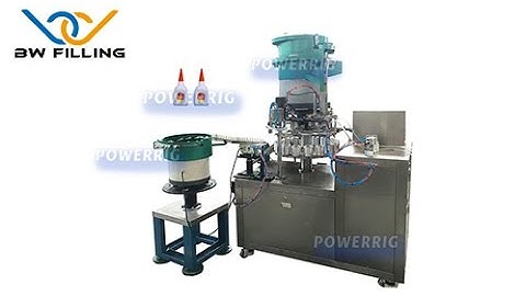 Glue Filling Machine fill 502 glue（adhesive filling machine super glue filling machine）