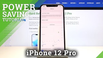 How to Activate Low Power Solution on iPhone 12 Pro – Battery Saver