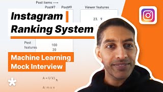 Instagram ML Question  Design a Ranking Model (Full Mock Interview with Senior Meta ML Engineer)