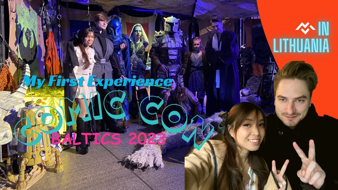 MEOWVLOG | My First Experience to COMIC CON BALTICS 2023 in LITHUANIA