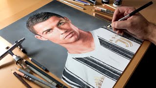 Drawing Cristiano Ronaldo - Timelapse | Artology