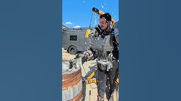 Fallout is becoming real 🤖 #fallout #engineering #powerarmor