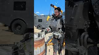 Fallout is becoming real 🤖 #fallout #engineering #powerarmor