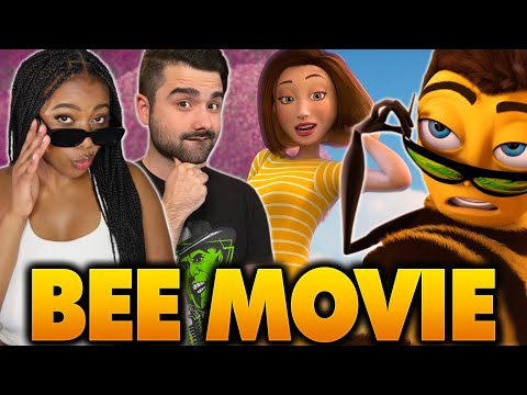 BEE MOVIE IS THE MOST DOWN BAD ANIMATED MOVIE!! Bee Movie Reaction! YA LIKE JAZZ w/RUKIYA