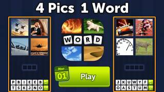 4 Pics 1 Word Daily Puzzle Answers March 1, 2026