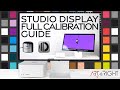 Apple Studio Display Calibrite / X-Rite Full Calibration Guide