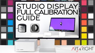 Apple Studio Display Calibrite / X-Rite Full Calibration Guide