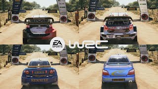 EA Sports WRC  All Ultimate 81 Cars Top Speed & Engine Sounds [4KPS5]