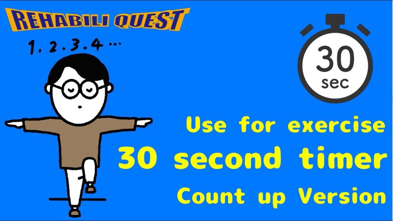 Use For Exercise 30 Second Timer Count up Version YouTube use-for-exercise-30-second-timer-count-up-version-youtube