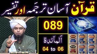 089-Qur'an Class : Surat Al-Maidah (Ayat No. 04 to 06) ki TAFSEER (By Engineer Muhammad Ali Mirza)