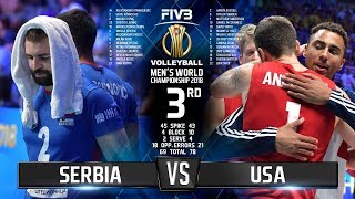 Serbia vs. USA | Bronze Medal Match | World Championship 2018