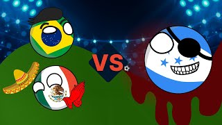 Мексика, Бразилия, Гондурас. Футбольная война кантриболы