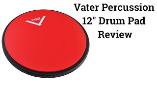 Vater Percussion 12” Single Sided Soft Drum Pad Review screenshot 3