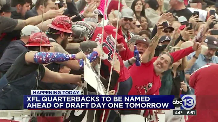 XFL Draft week kicks off in Las Vegas