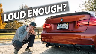 Best Sounding F-Series BMW?? 340i Full Exhaust Review