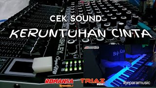 Download Lagu CEK SOUND GLERRRR!! - KERUNTUHAN CINTA(Mixer Ashley Super M8) MP3