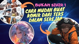 Easy Way to Create Comics from Text in an Instant. Prove it with AI