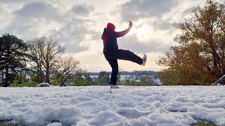 Short Form 1 in the snow, December 2022 by White Horse Tai Chi -白馬太極學會 65 views 1 year ago 3 minutes, 23 seconds