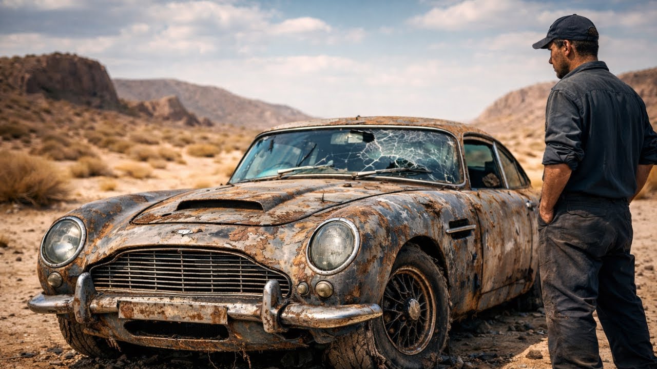“This Aston Marton DB5  Was Left to Rot… The Final Result Is Insane”